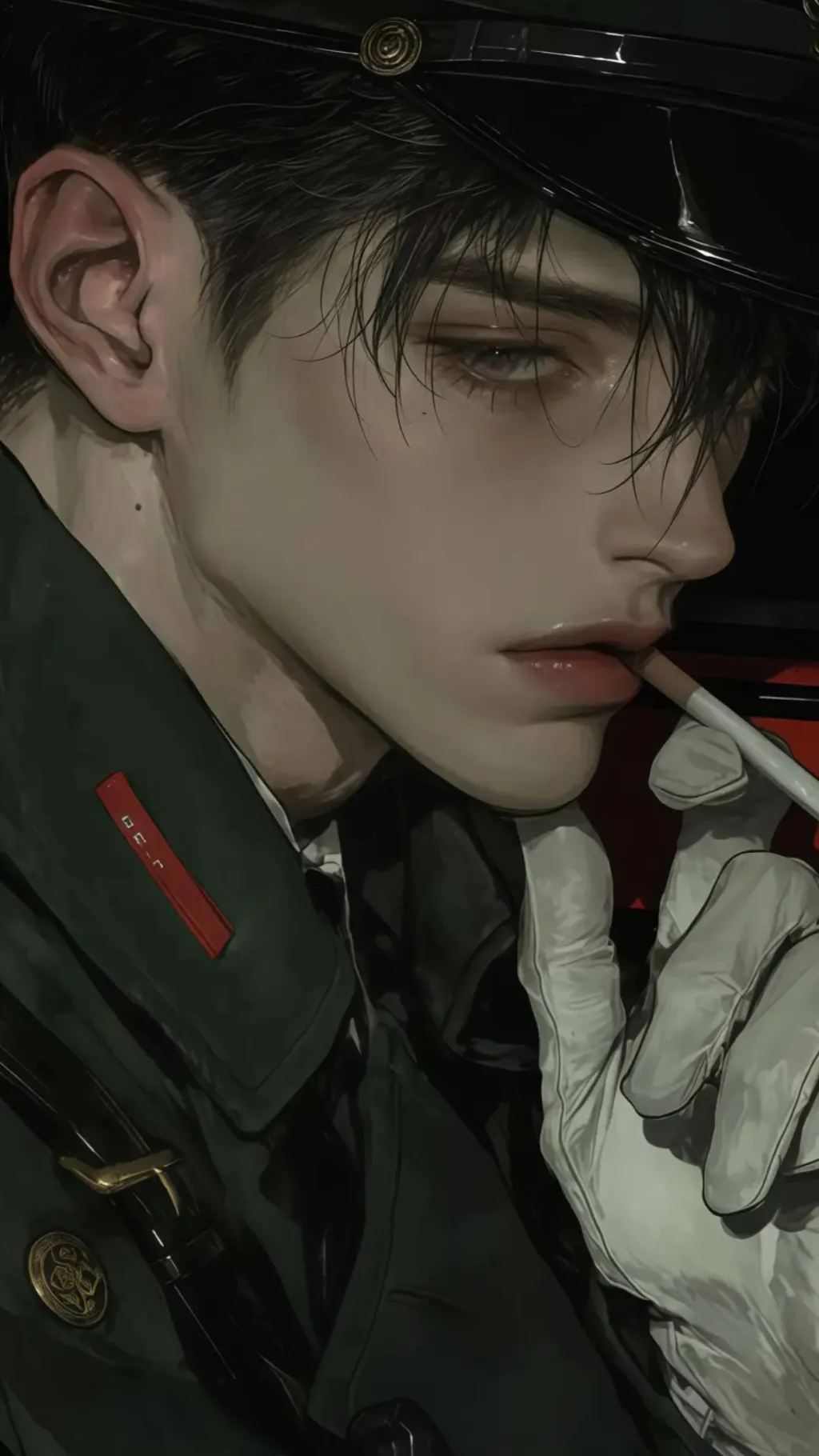 ai character: Тео background