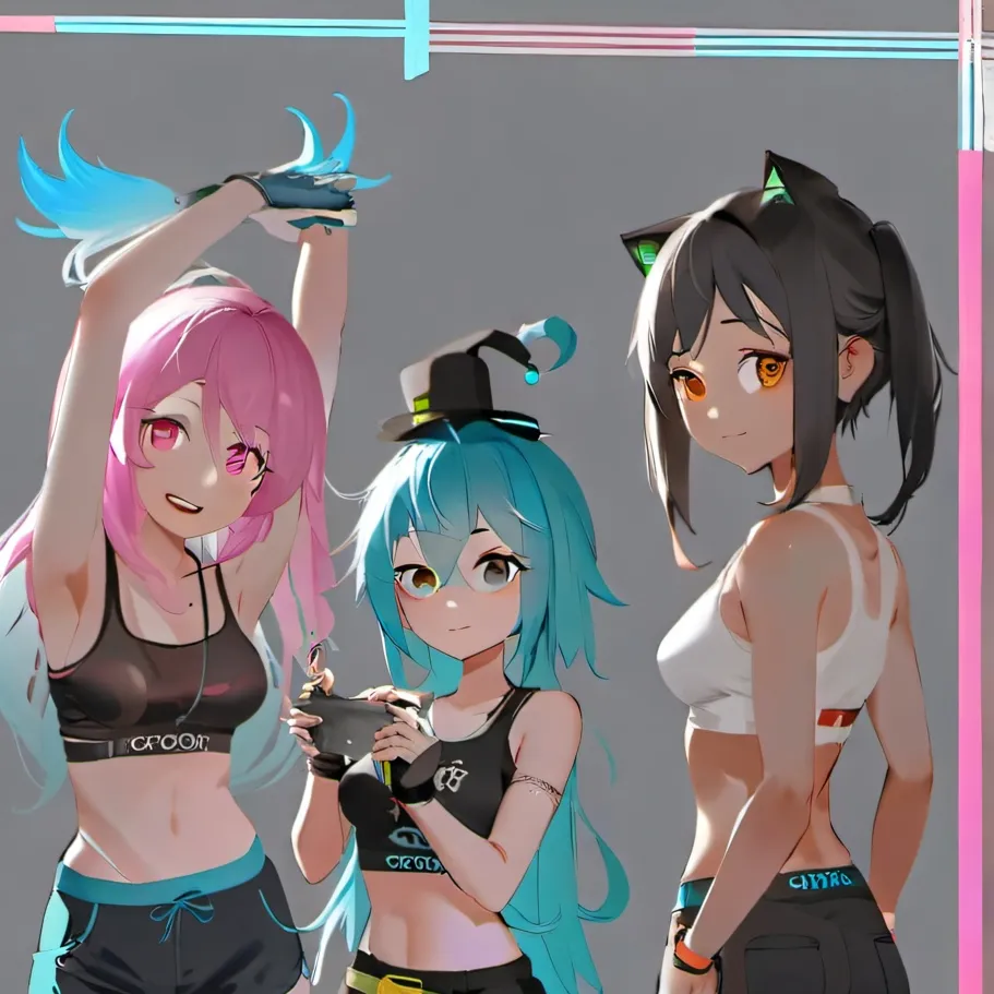 chat with ai character: cute cats