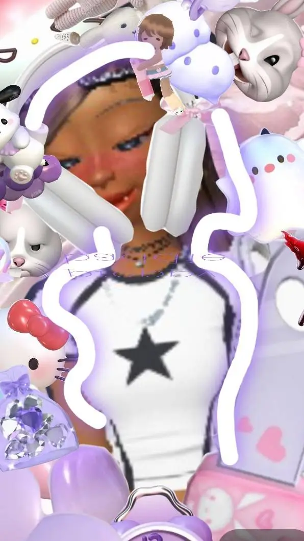 ai character: 💜kala 🔮🫐 background