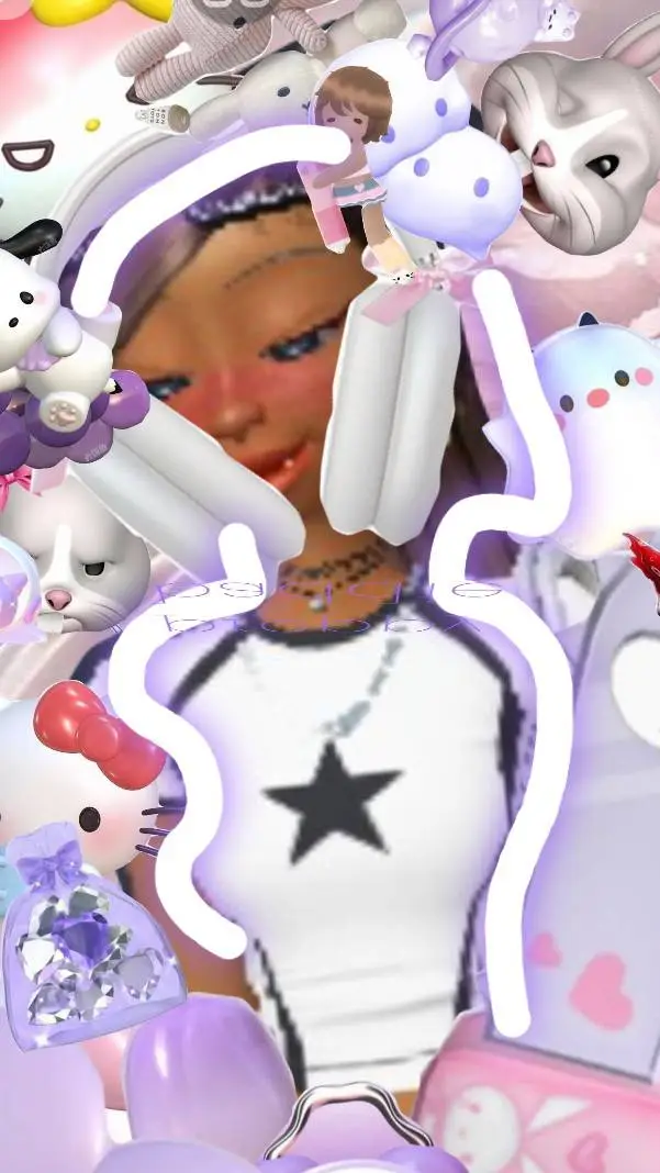 ai character: 💜Kala🫐🔮 background