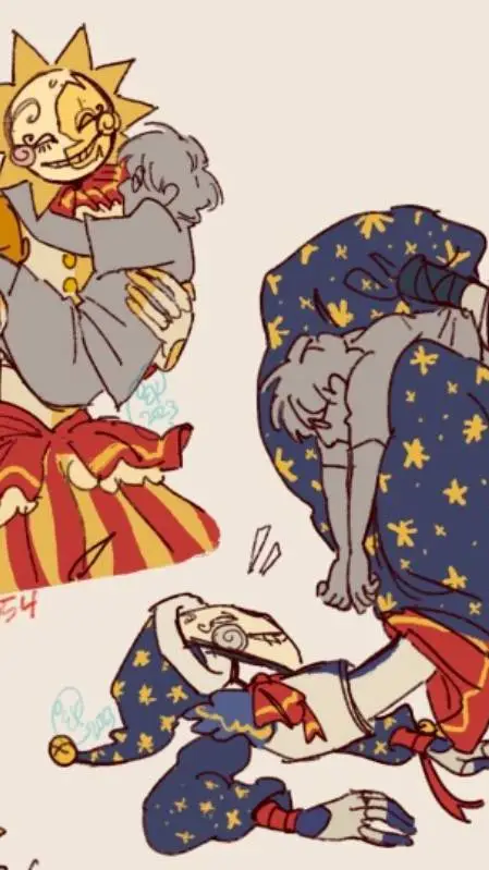 ai character: sun and moon x y/n background