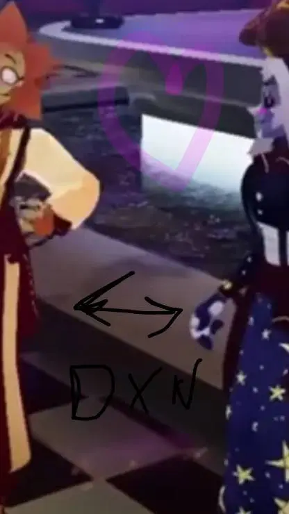 ai character: DAY X NIGHT LAES background