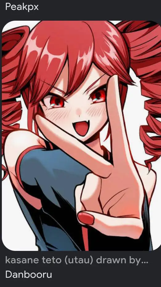 ai character: teto background