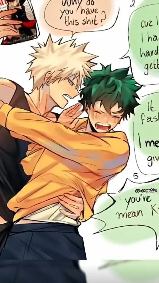 ai character: 💥Bakugo and Deku🥦 background