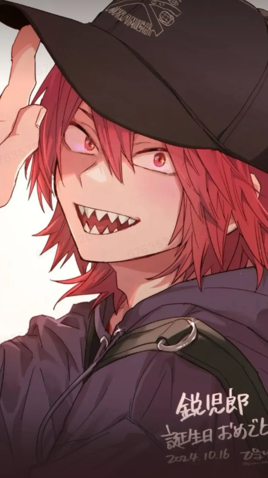 ai character: Kirishima  background