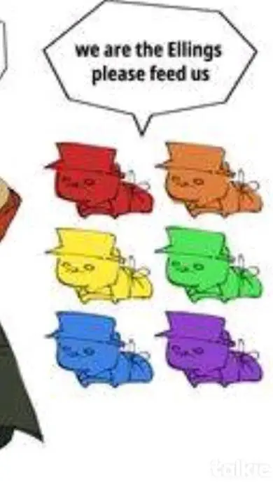 ai character: Ellings :3 background