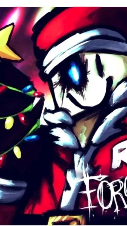 ai character: Forsaken Xmas! background