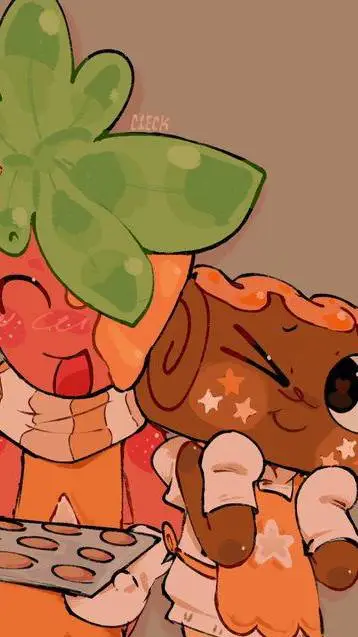 ai character: fruitcake background