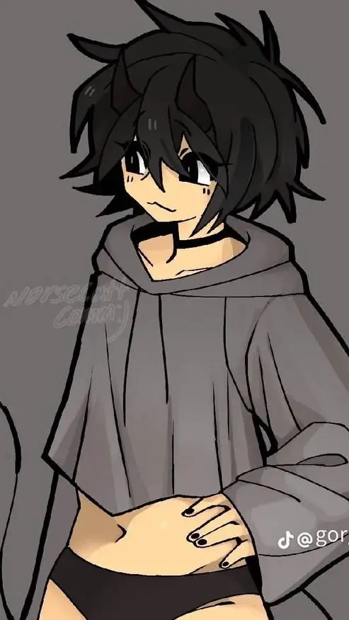 ai character: yuki (femboy) background