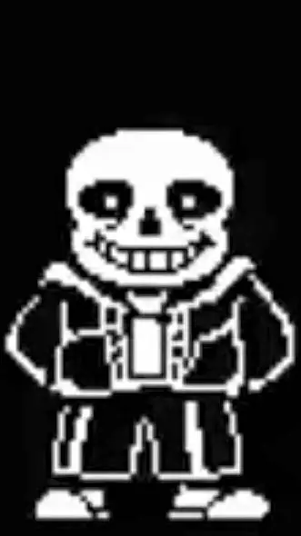 ai character: Sans background