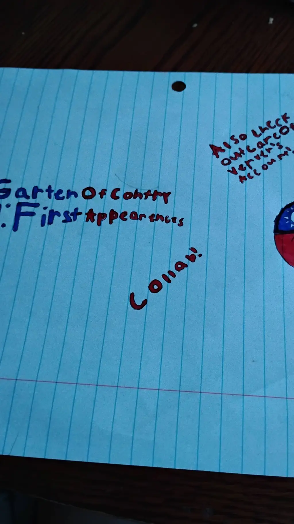 ai character: Garten Of Contry 9 background
