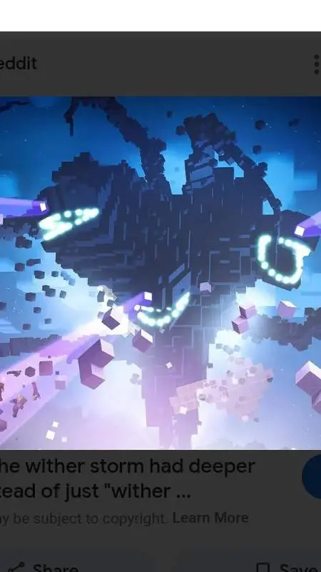 ai character: Wither Storm  background
