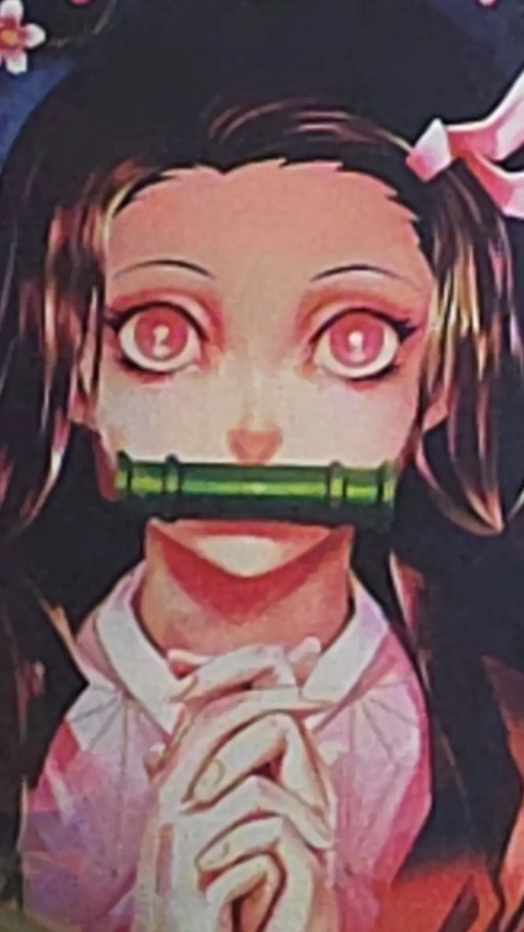 ai character: Meeting Tanjiro  background