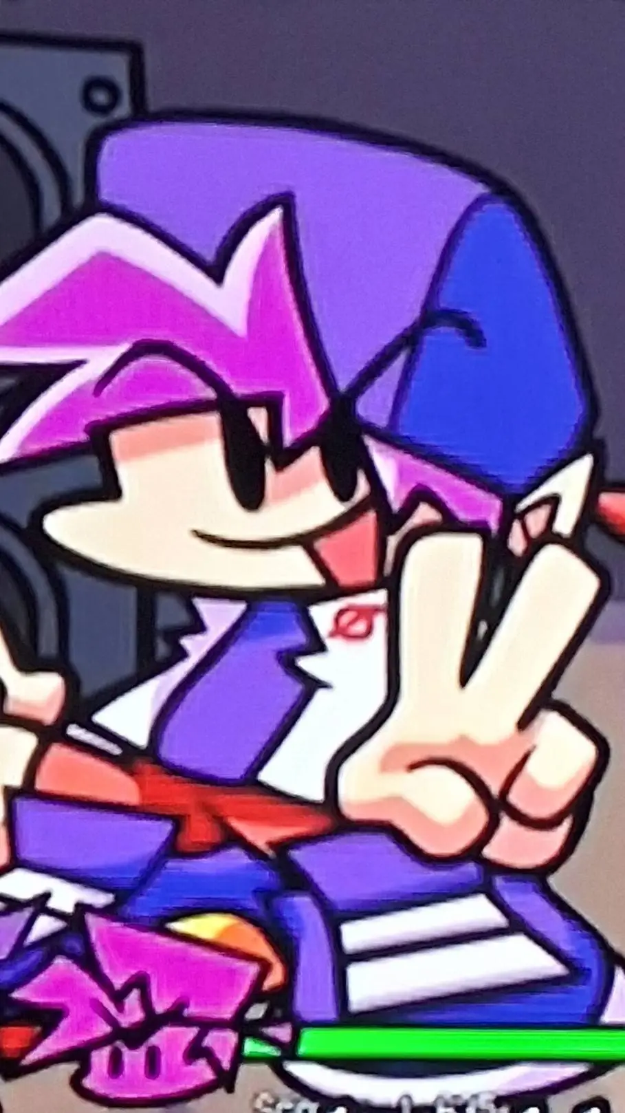 ai character: purple boyfriend background