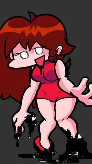 ai character: corrupted gf background