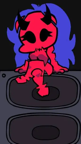 ai character: demon gf background