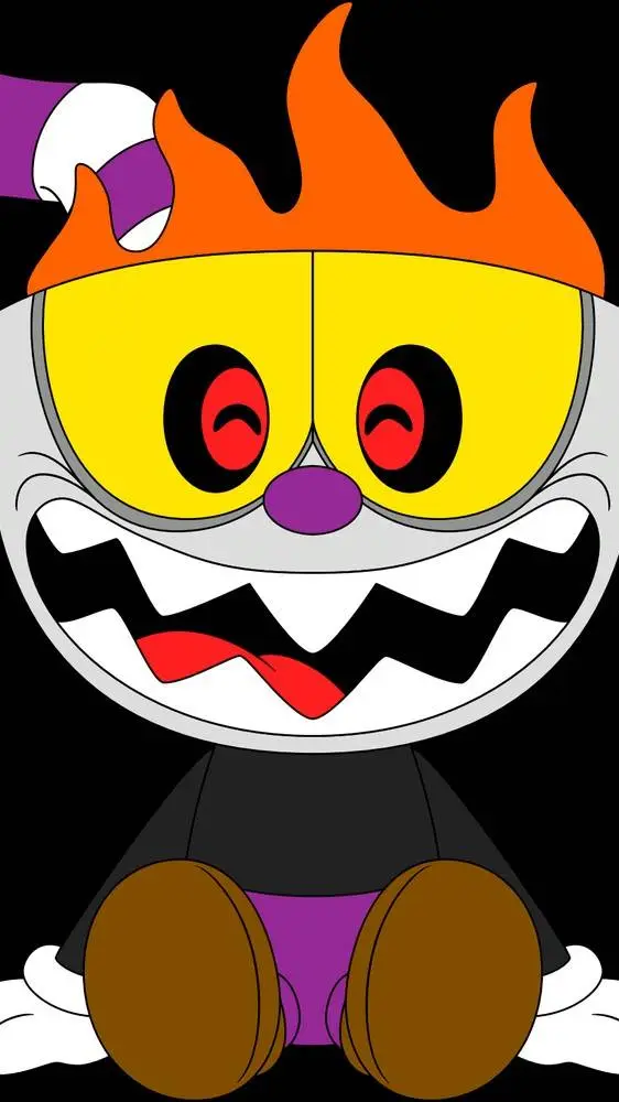 ai character: evil cuphead background