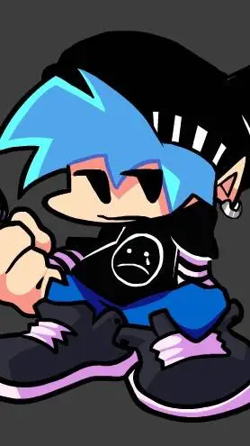 ai character: Emo boyfriend  background