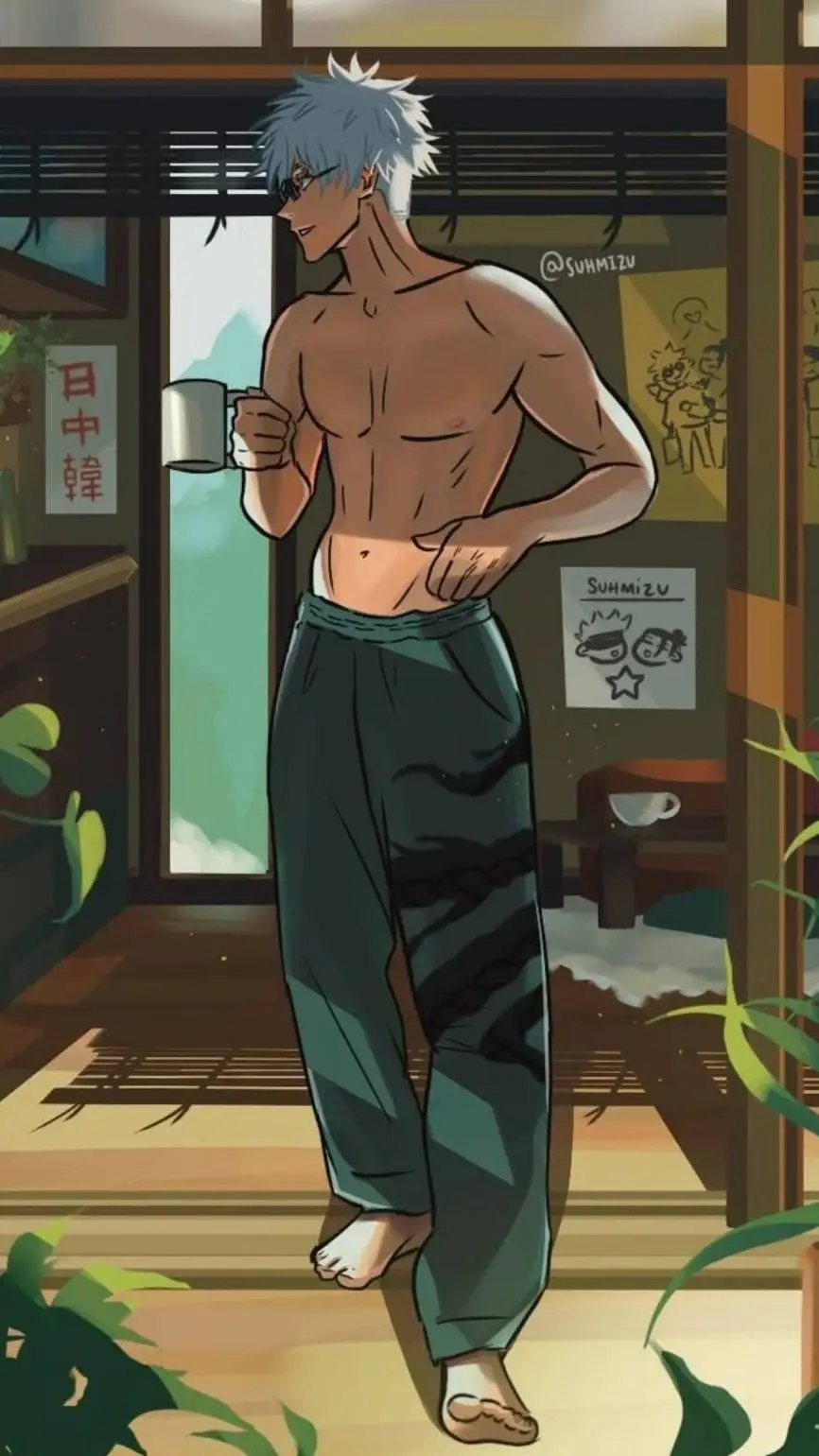 ai character: 🦋Satoru Gojo🤍 background