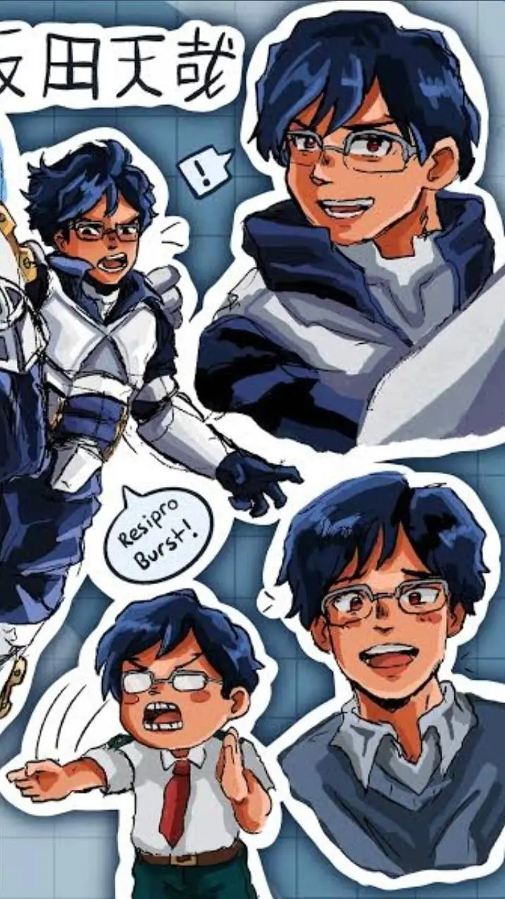 ai character: 💙Tenya lida🦋 background