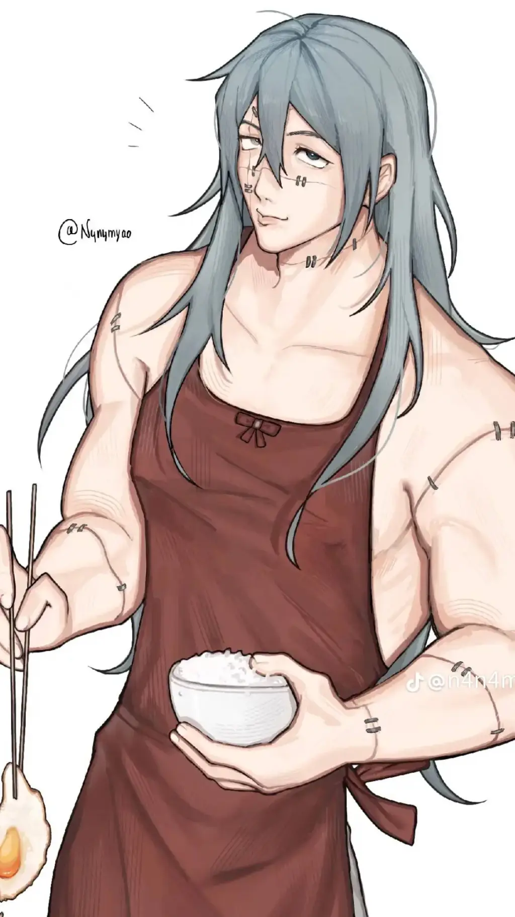 ai character: ✨️Mahito😚 background