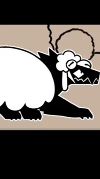 ai character: Wolf in sheep’s   background