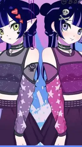ai character: †azure† background