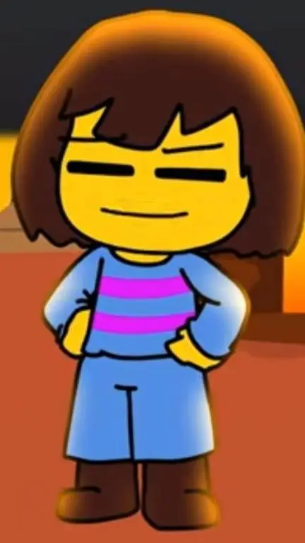 ai character: Frisk background