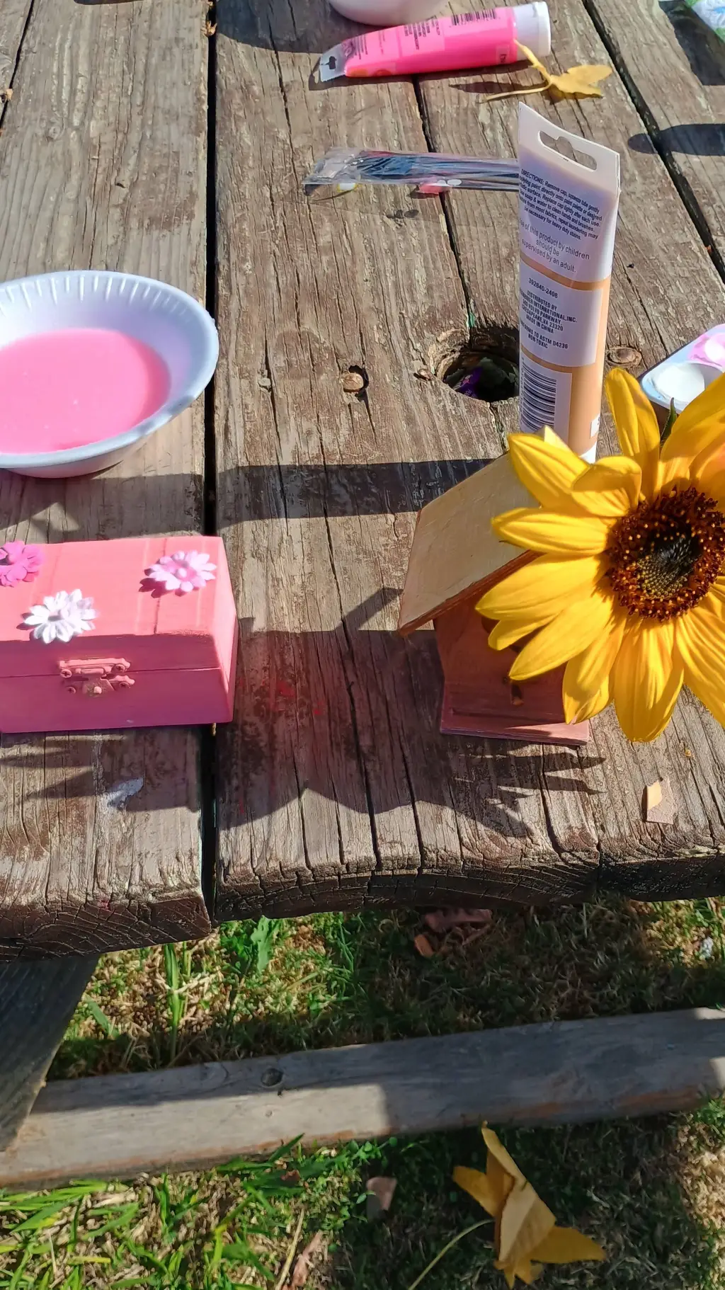 ai character: flowers background