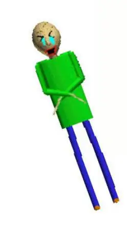 ai character: baldi background