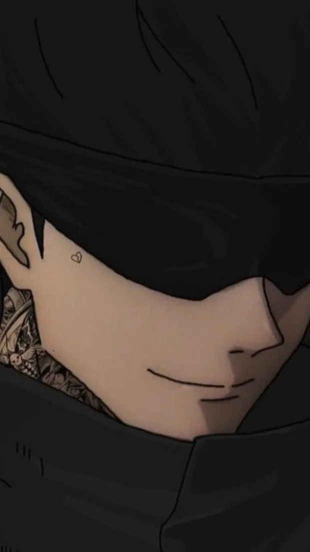 ai character: Emo gojo background