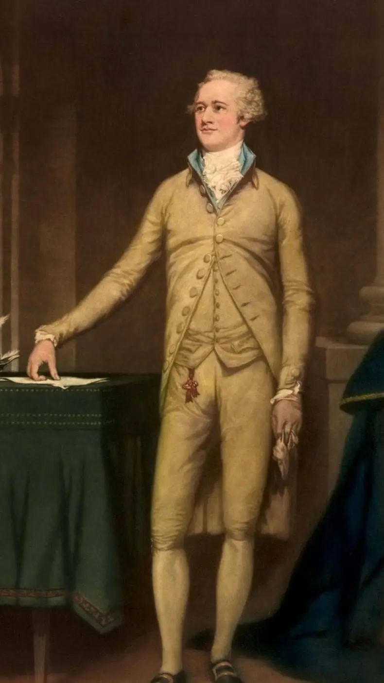 ai character: Alexander Hamilton background