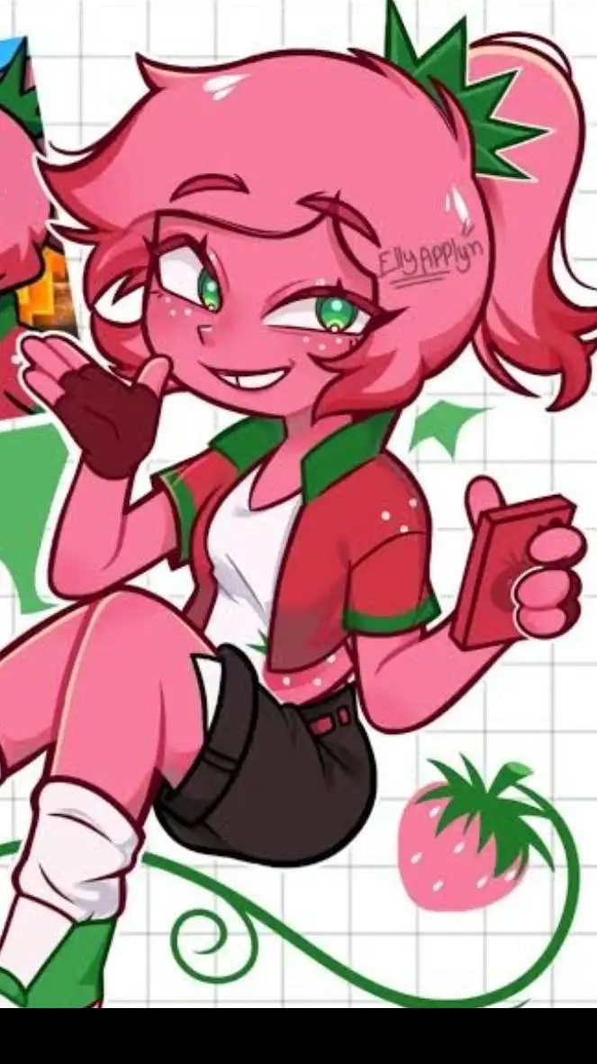 ai character: 🍰Margo🍓  background