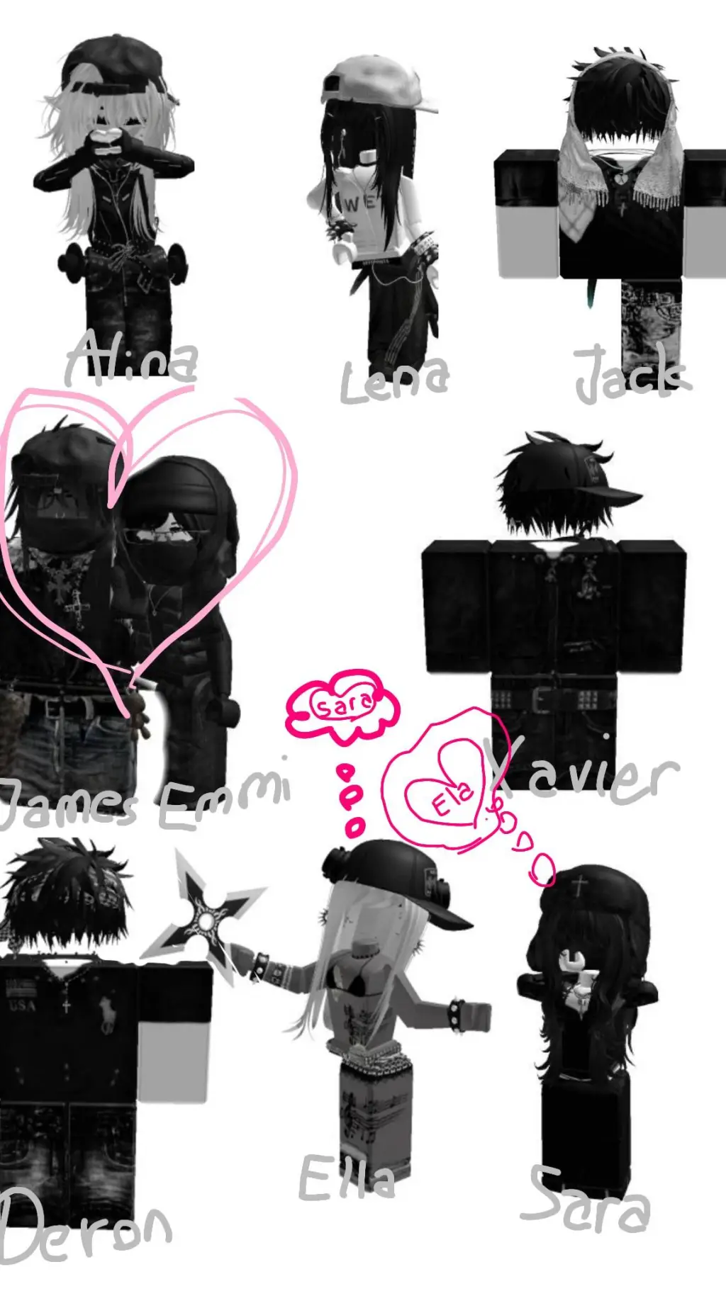 ai character: RBLX GC background