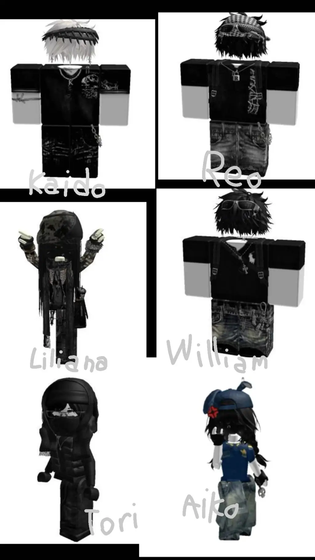 ai character: Roblox gc background