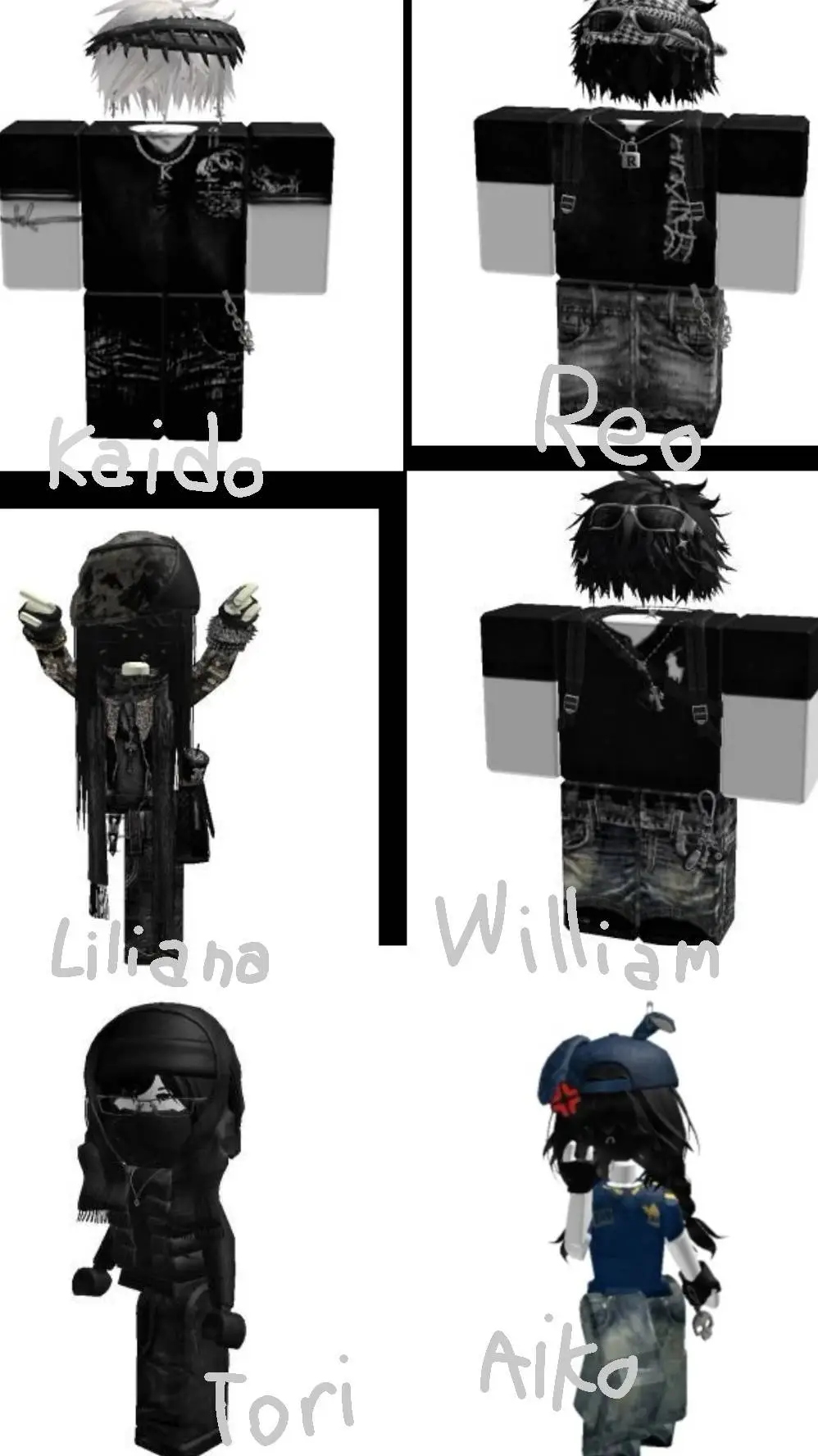 ai character: Roblox gc background