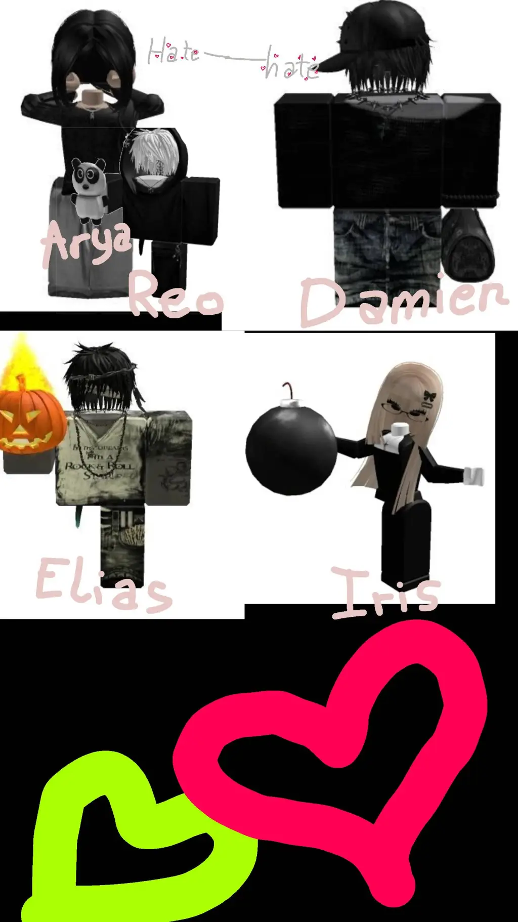 ai character: Roblox Groupie! 🙈~ background