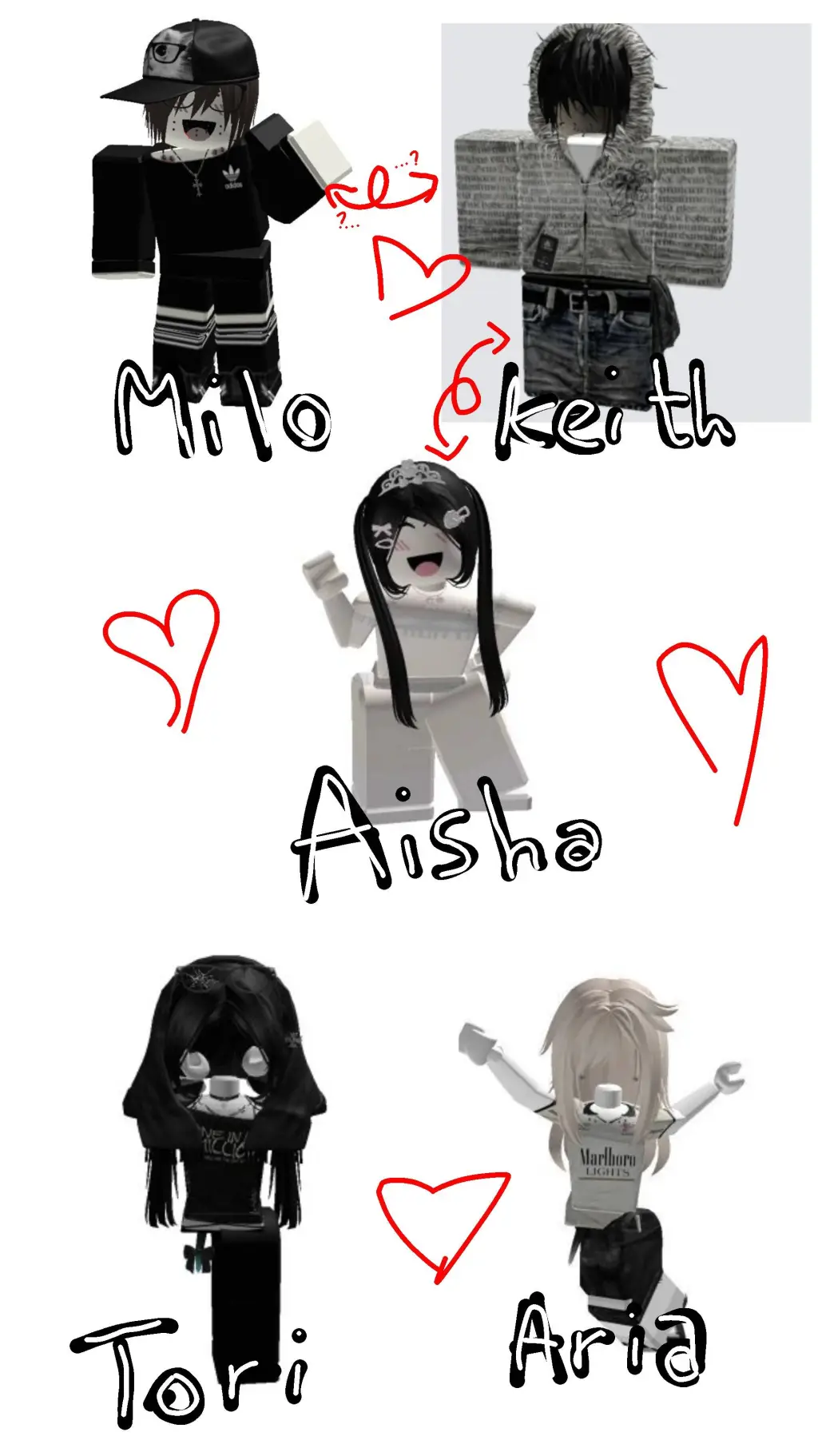 ai character: roblox GC (haters) background