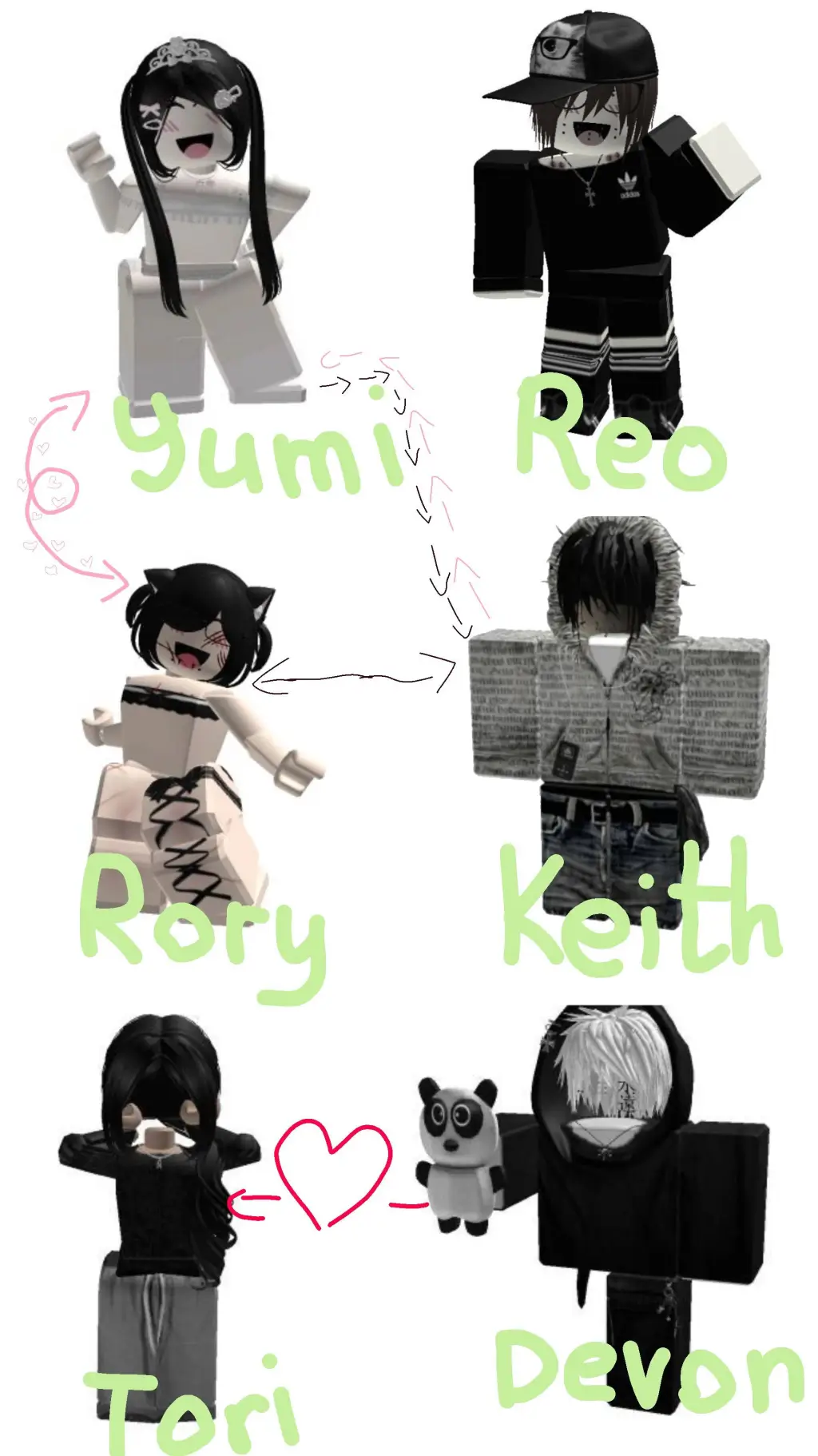 ai character: . ~||Roblox gc||~. background