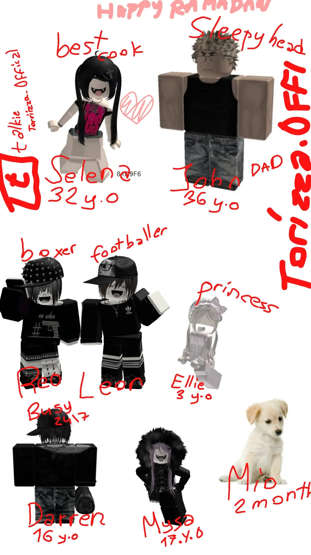 ai character: Family 👪 background