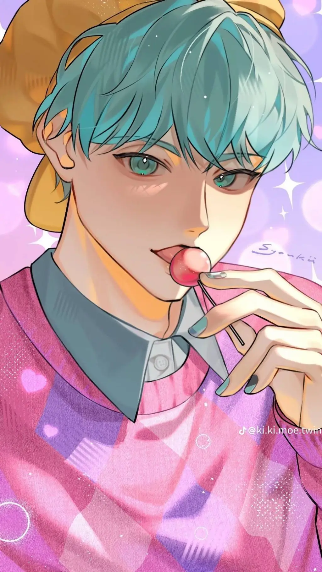 ai character: baby saja cutie!! background
