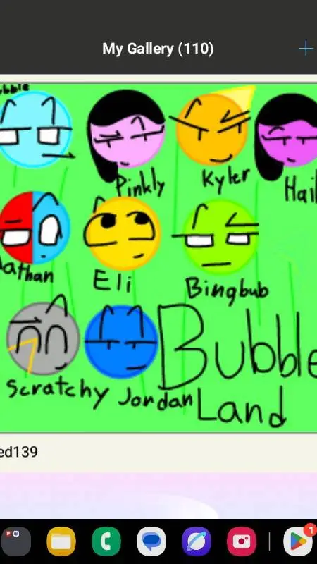 ai character: BubbleLand Pick-Me background