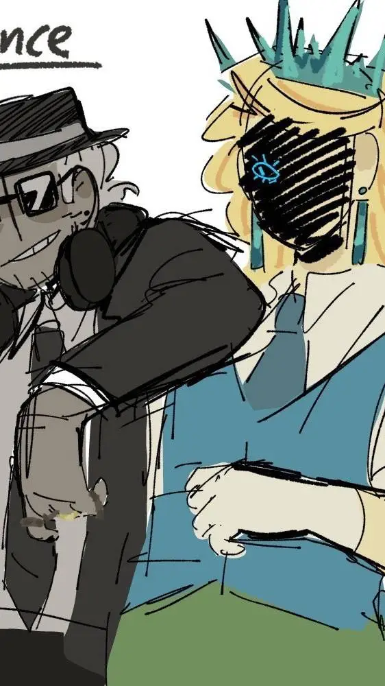 ai character: Itrapped Issac ❄  background