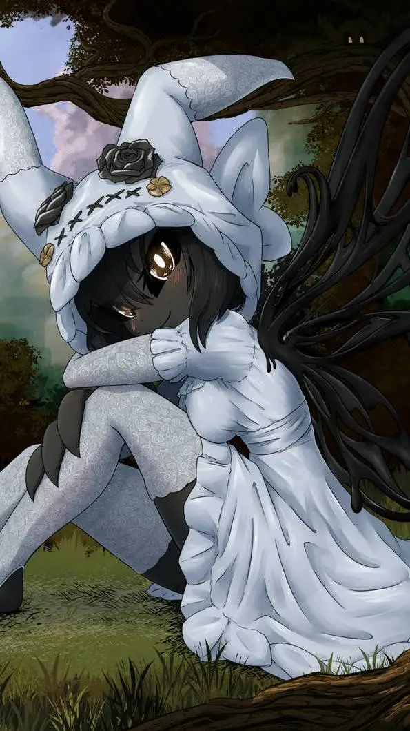 ai character: Mimikyu background