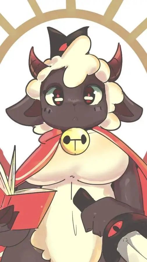 ai character: The Lamb. background