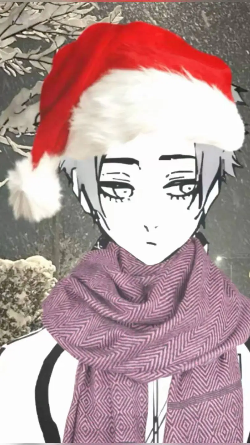 ai character: bluelock XMAS! background