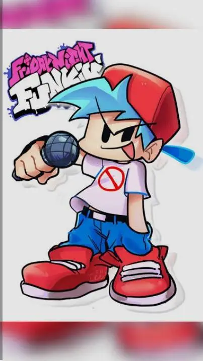 ai character: Boyfriend FNF background