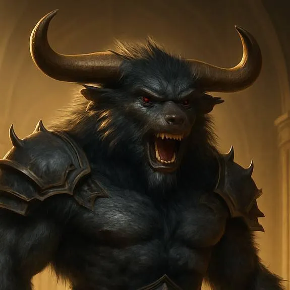chat with ai character: King Bull-Wolf