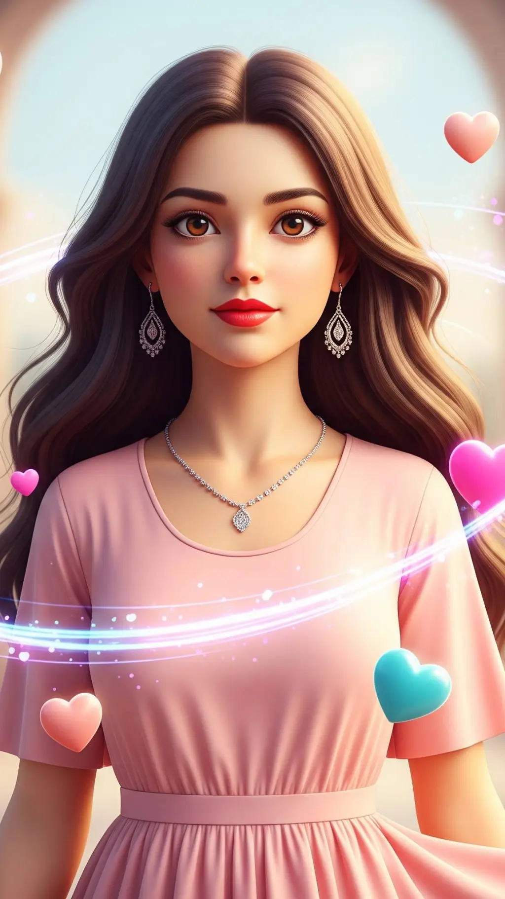ai character: Ava Goode background