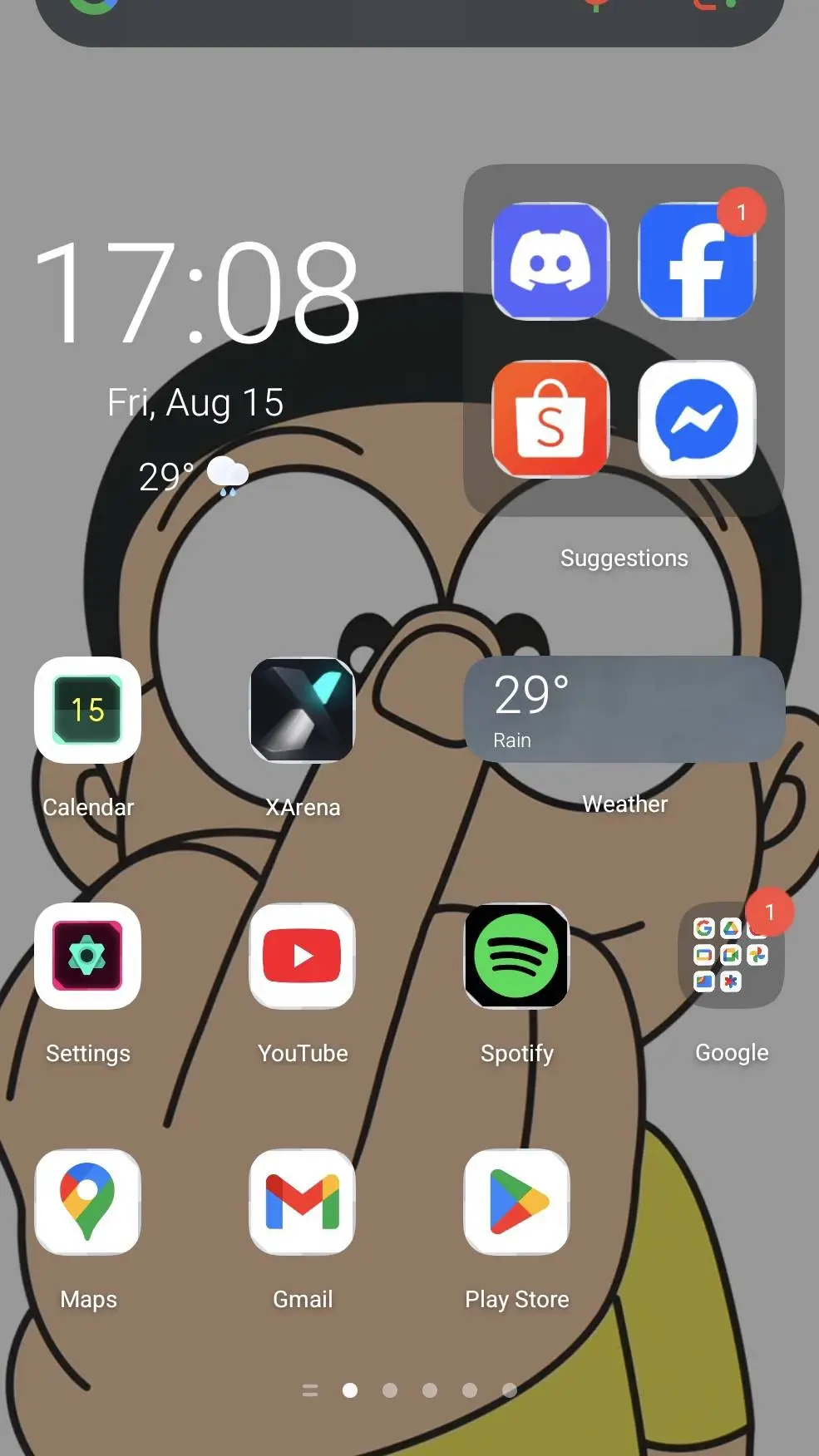 ai character: bad fingers  background